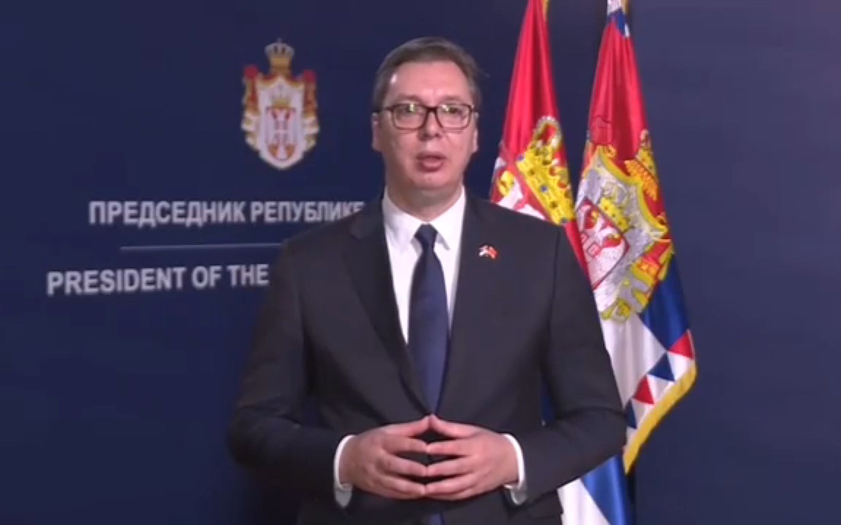 塞尔维亚总统武契奇宣布将辞去执政党主席职务 - 哔哩哔哩