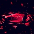 旋转3D玫瑰花高清晚会背景视频素材
