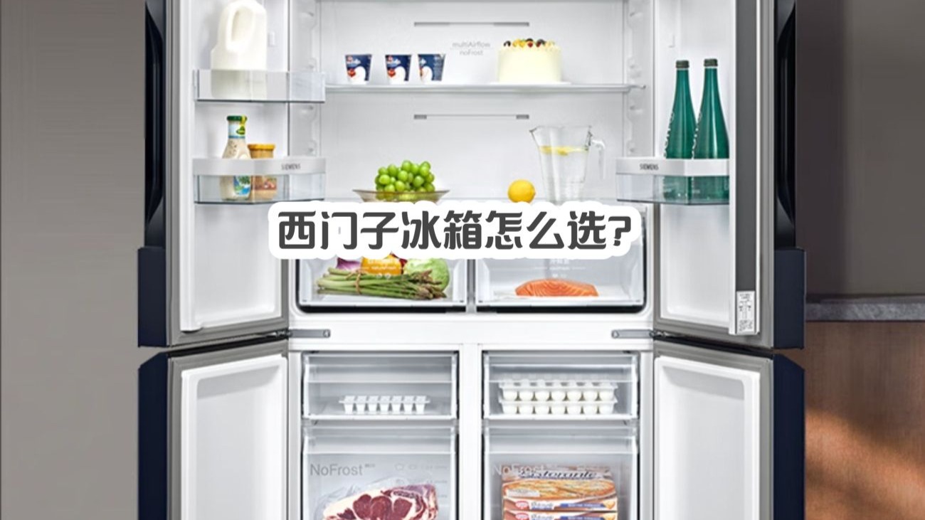 西门子冰箱怎么选？2025最建议买的3款西门子冰箱