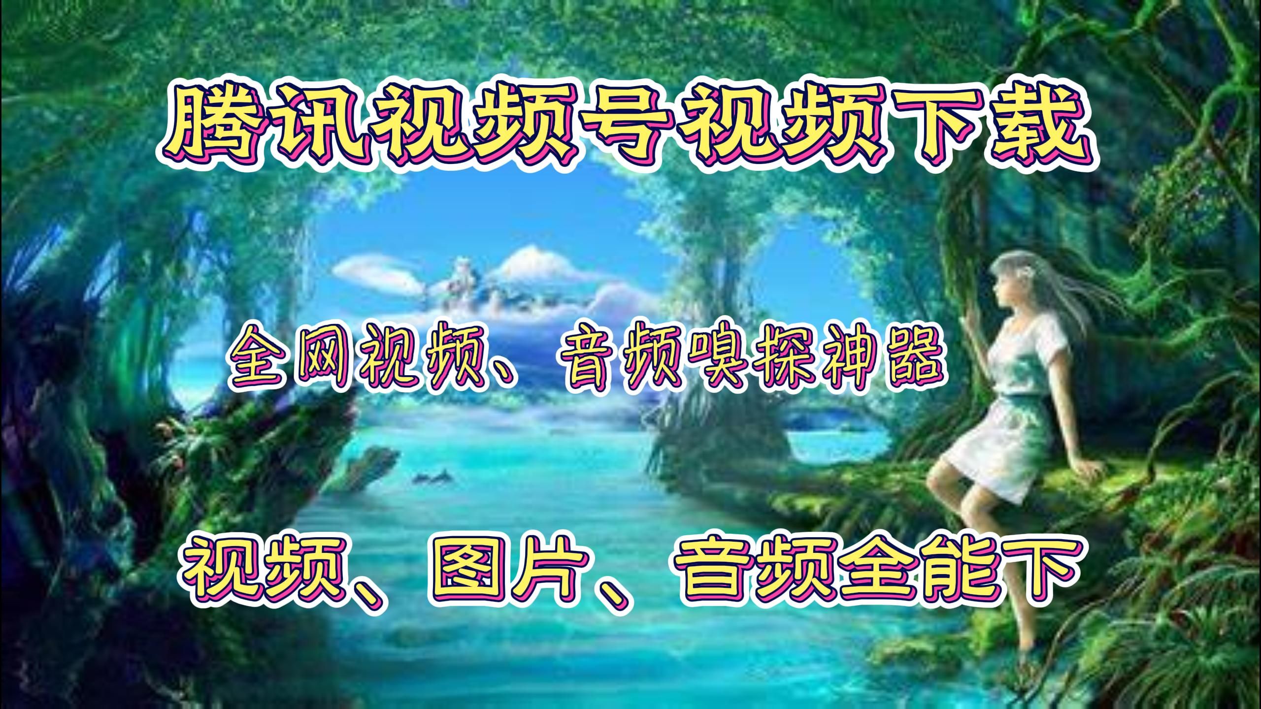 6月30日绝对可用腾讯视频号视频下载 全网视频、音频嗅探神器，视频图片音频全能下