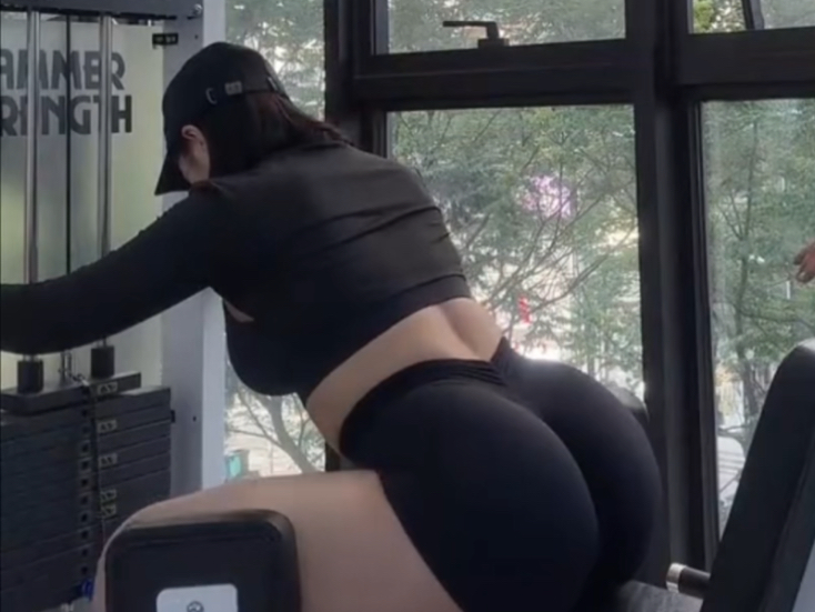 Gym rotation hip and leg workout