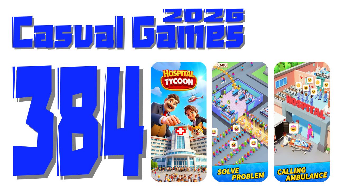 【每日小游戏】休闲类游戏 创意合集 384 | 2026 | GP