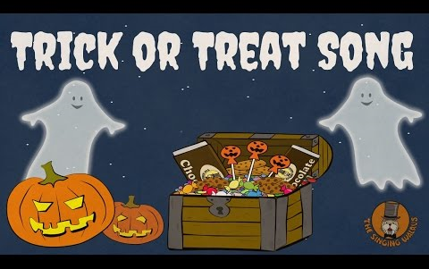 Trick or Treat Song Halloween Songs for Kids_哔哩哔哩_bilibili