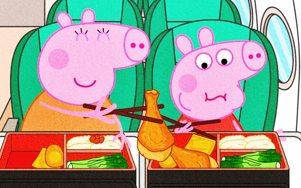 【狂猪日记】猪妈妈很爱佩奇，有好吃的都给佩奇