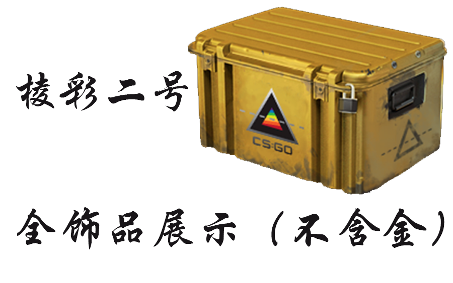 [csgo]棱彩二号武器箱全饰品展示(不含刀)