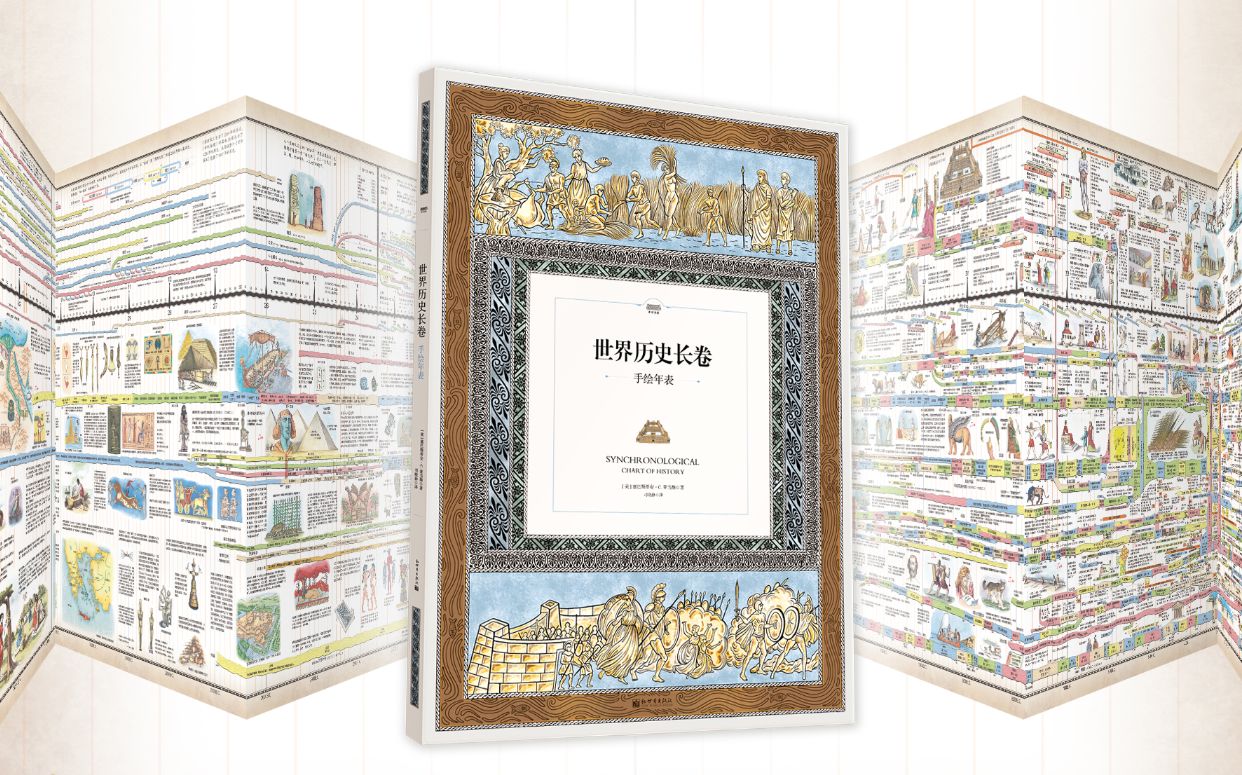 世界历史长卷手绘年表一本六米长的书是如何诞生的