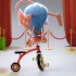 小蓝老鼠杂技表演，搞笑儿童动画短片