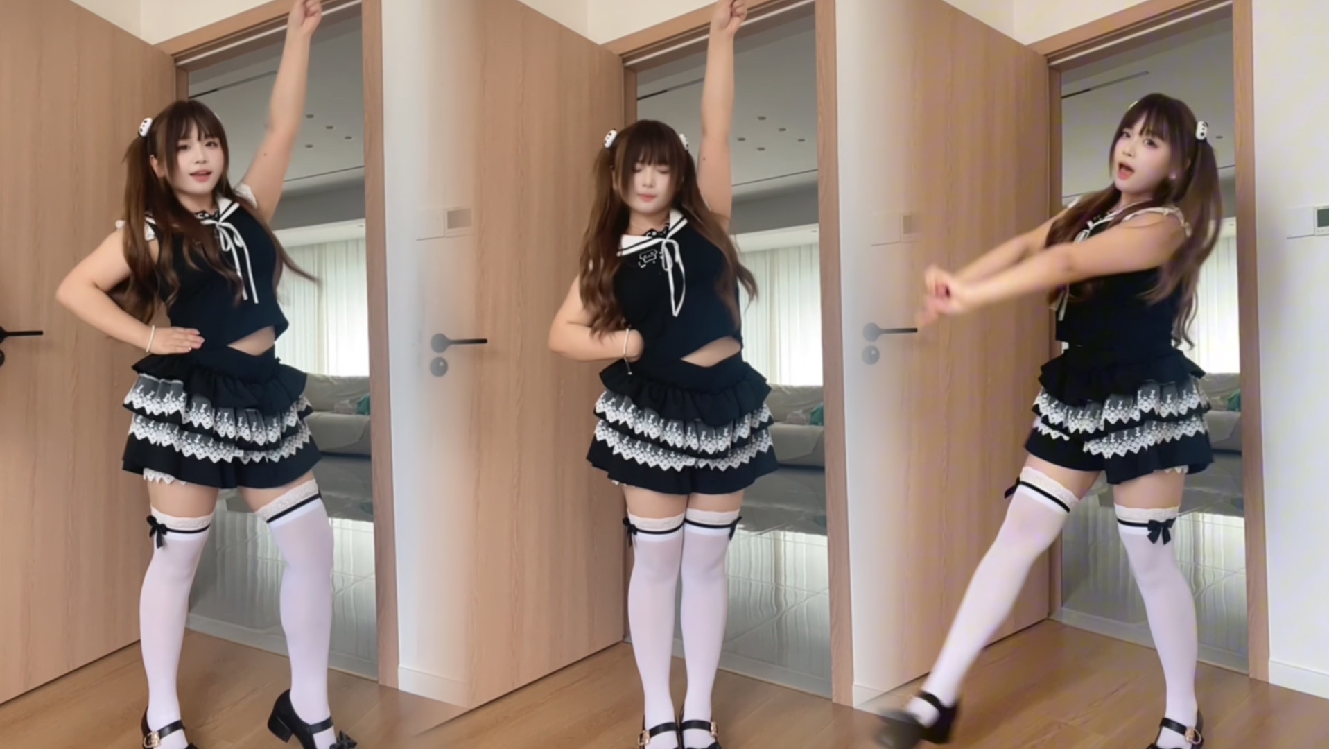 We panda girls are just so cute!