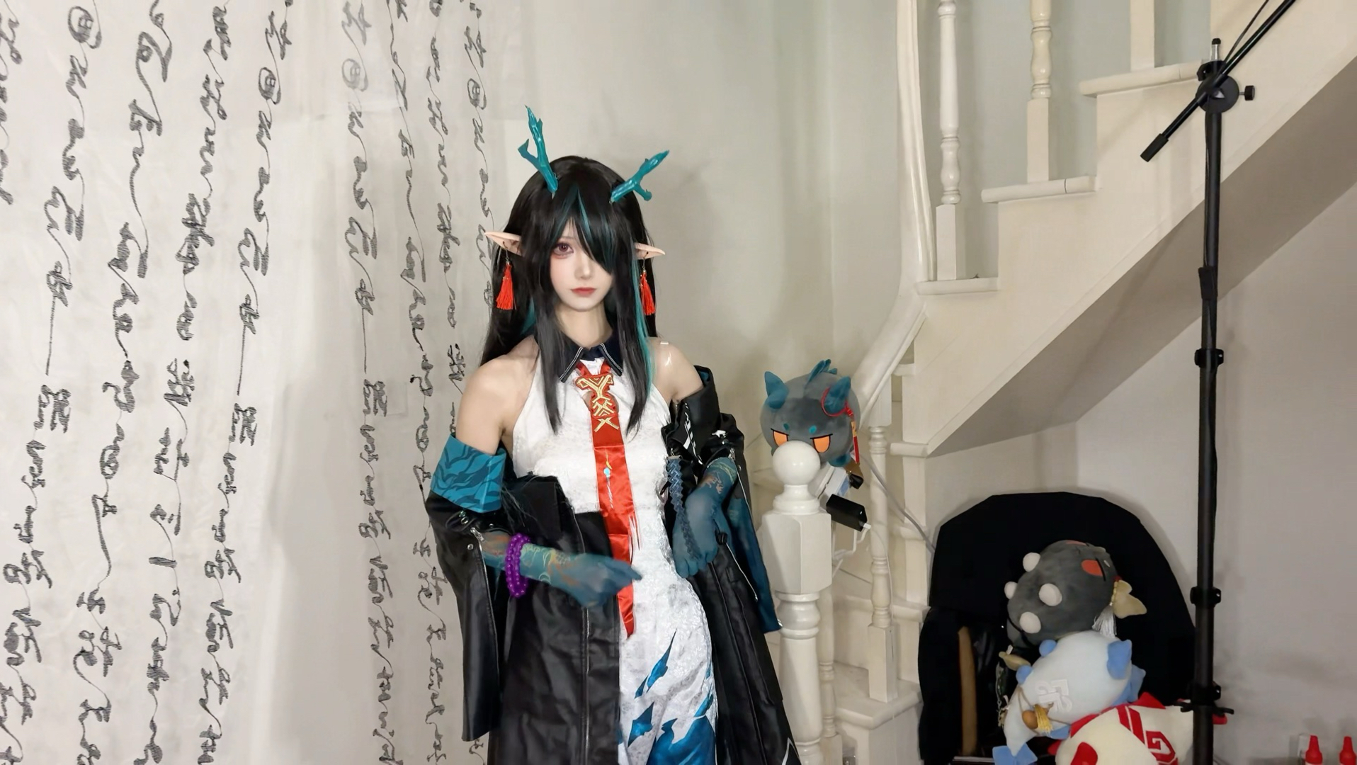 夕宝携岁家祝大家除夕快乐！