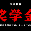 大学奖学金最强攻略：奖学金科普/策略准备/大学学习/科研竞赛/学生活动/评奖答辩
