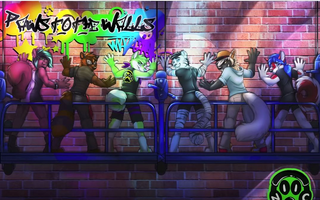超好听！Furry song《Paws to the Walls》中英文歌词_哔哩哔哩_bilibili