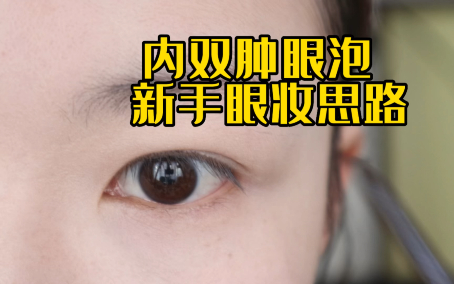 浅试一下红大大的倒序眼影法 真的绝了 内双肿眼泡也完全ok!