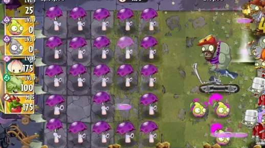 【PVZ2国际版】Season暗夜菇1000w分（摆烂版）