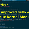 开启Linux驱动编程之旅：第2招 -升级Hello World内核模块，玩转命令行