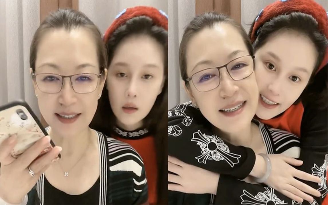 赵本山夫妻隔空秀恩爱,57岁马丽娟状态超好,与女儿同框似姐妹