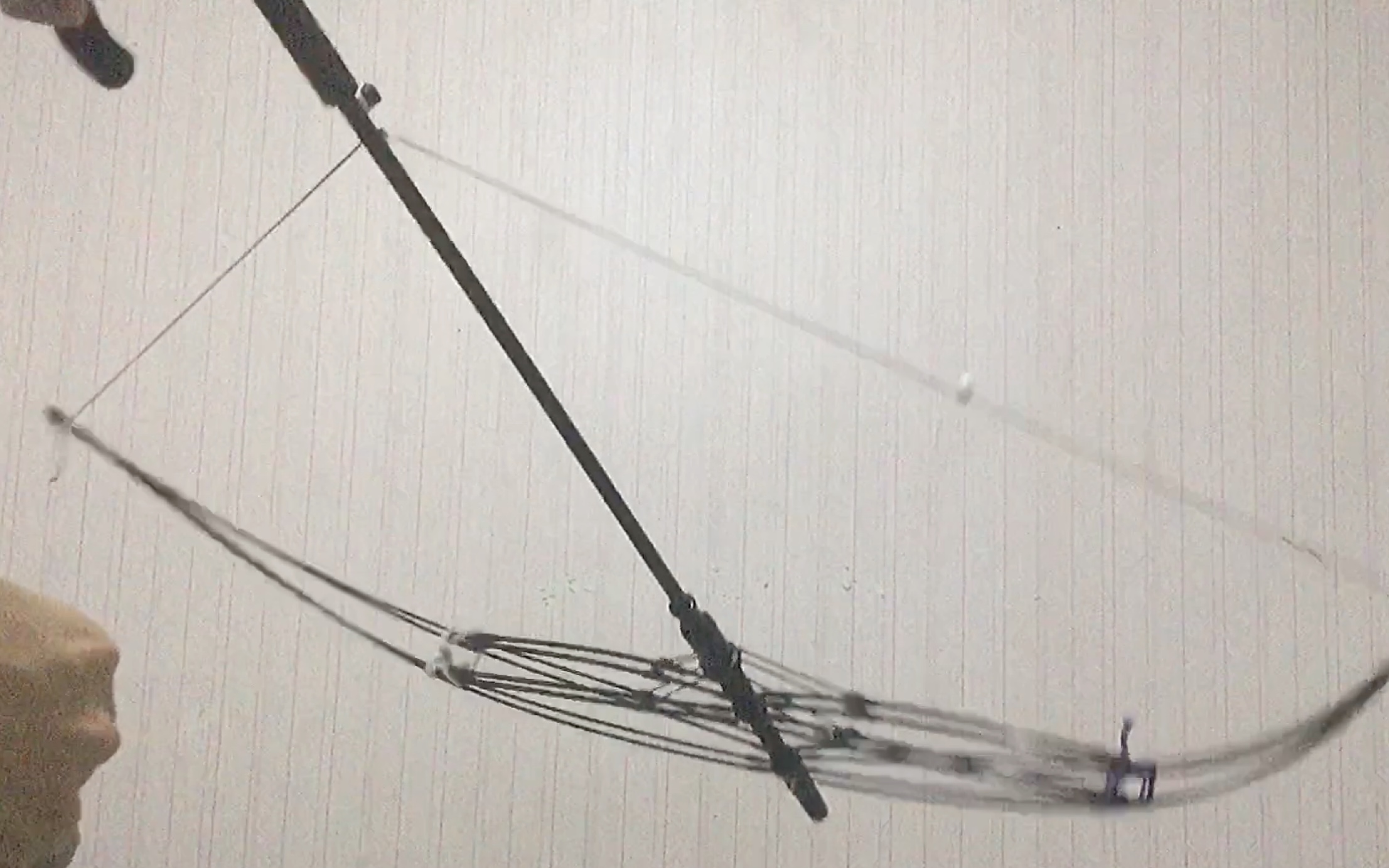 伞形十字弓 可折叠 含教程