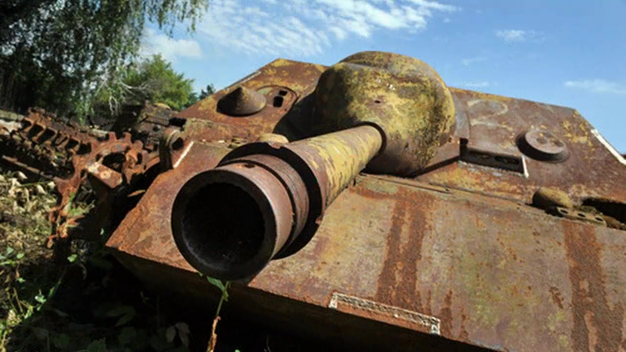 那些被遗弃的二战坦克