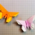 【折纸-教程】520将至，折上两只蝴蝶，还挺浪漫的嘛