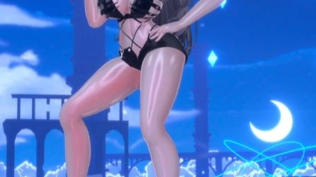 【4K|MMD】紧身热裤的妈妈级别穿搭❤ - JUMP
