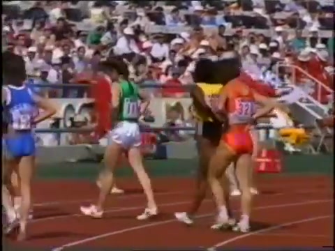 1988年汉城奥运会女子100米预选赛和决赛