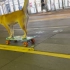 土狗都能学会滑板太牛了，围观的人觉得不可思议。