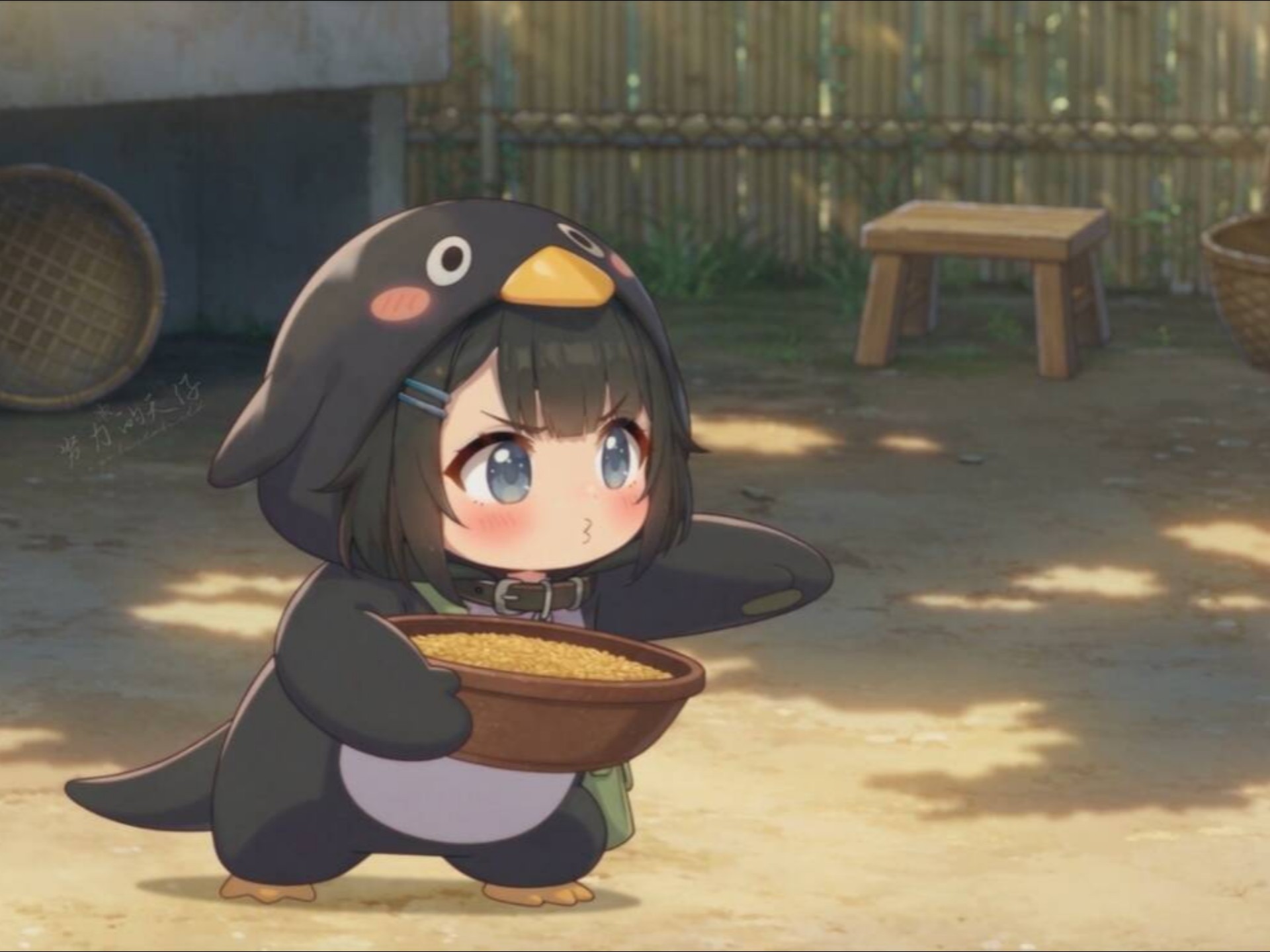 咕咕咕咕咕~嘎！
