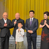 现代京剧《奇袭白虎团》选段“趁夜晚出奇兵突破防线”演唱者：孟广禄 唐元才 魏积军 方旭 方天铎（方荣翔重孙） 李扬 孟宪腾 赵志强 董洪松 马立 王瀛政 谭笑等