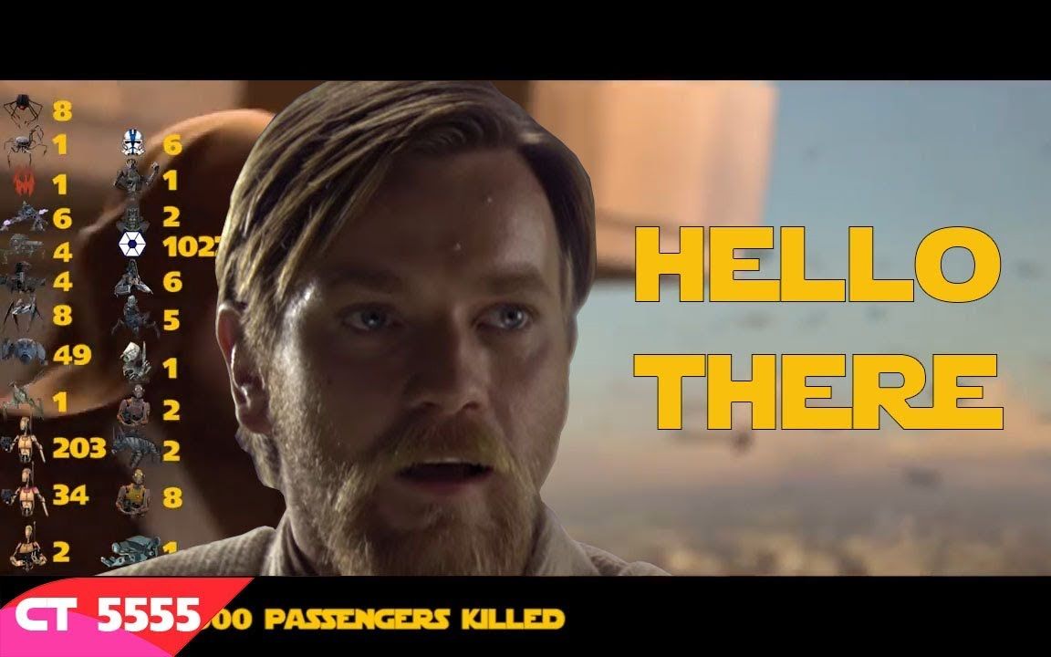 星球大战欧比旺每杀个东西就播放hellothere什么效果