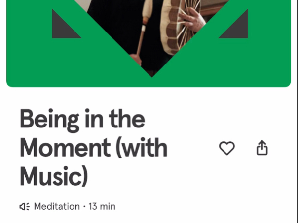 Headspace丨Being in the moment (with Music)