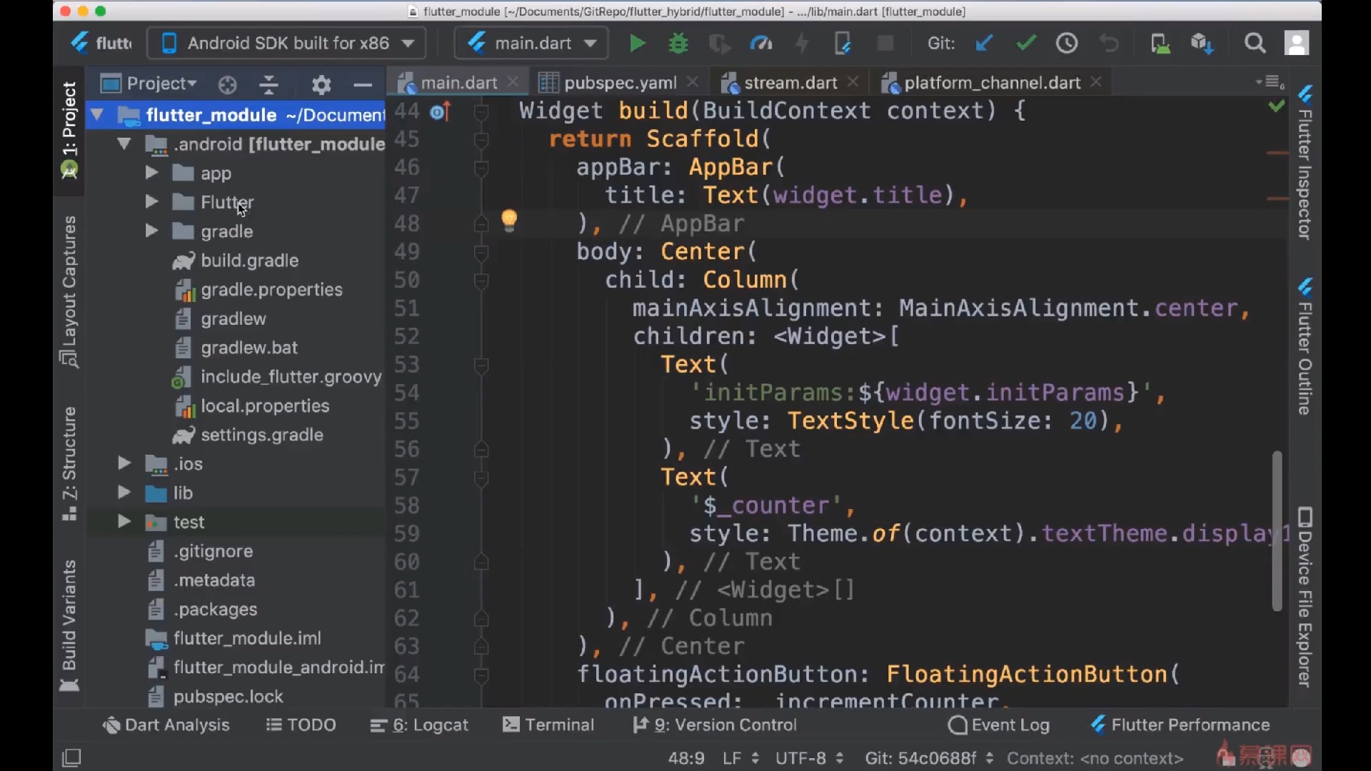 10-3 Flutter Android混合开发实战-集成与调用【Android技术与Flutter融合】_