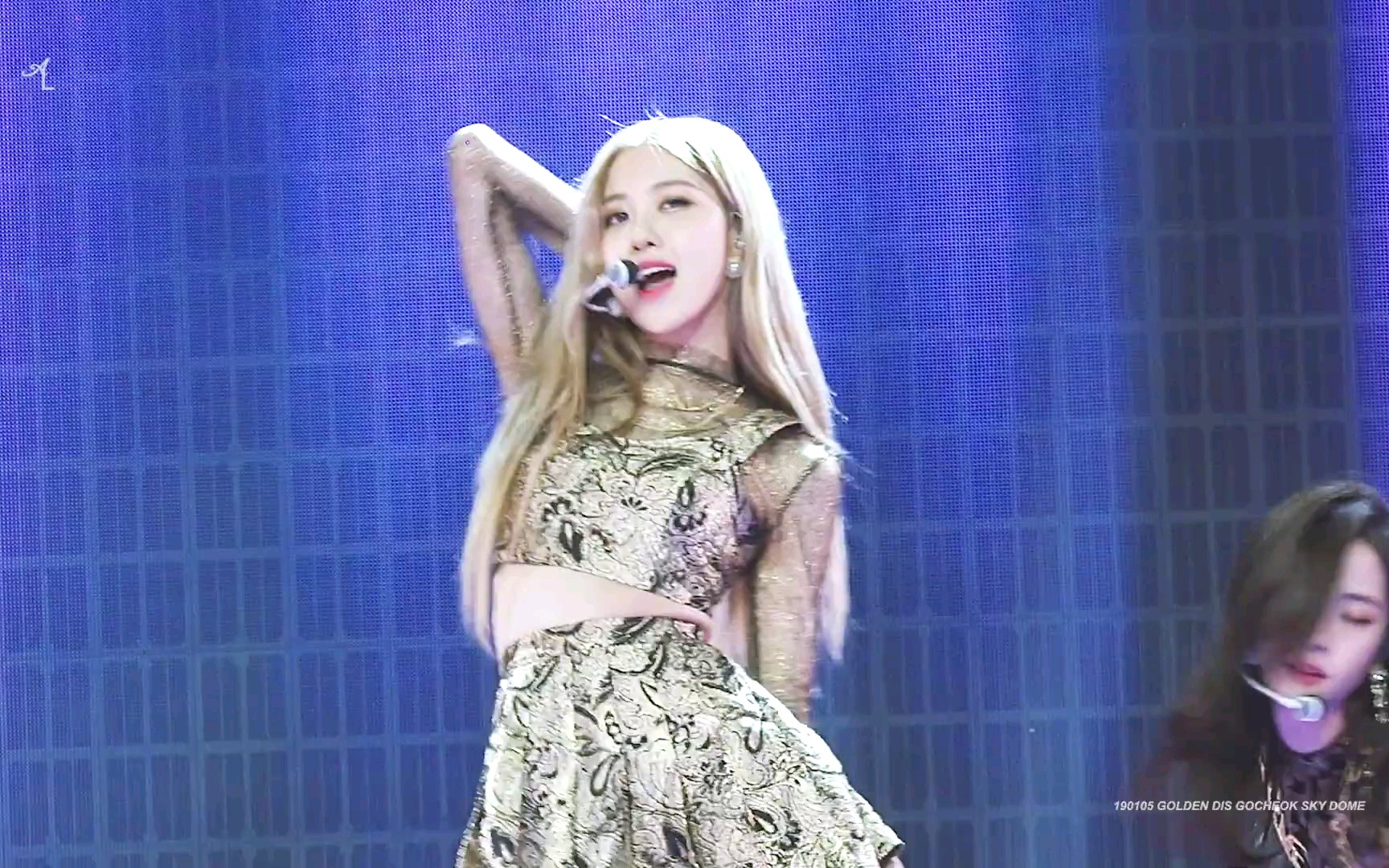 190105 [4k] blackpink ros朴彩英 - ddu-du ddu-du   forever young