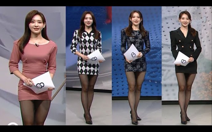 SBS Sports Announcer Kim Do Young Black Silk Series