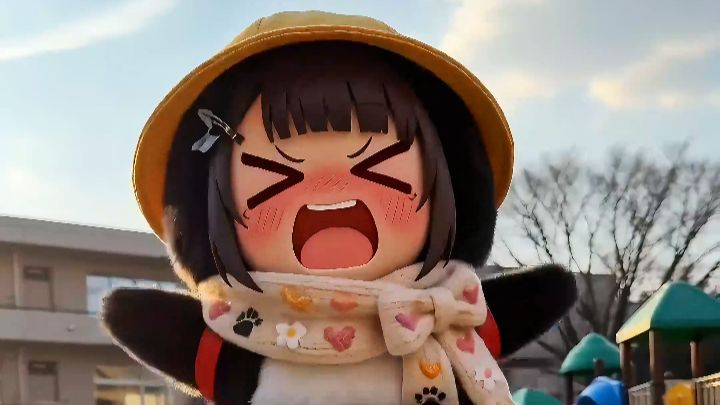 妈妈快放咕嘎下来！