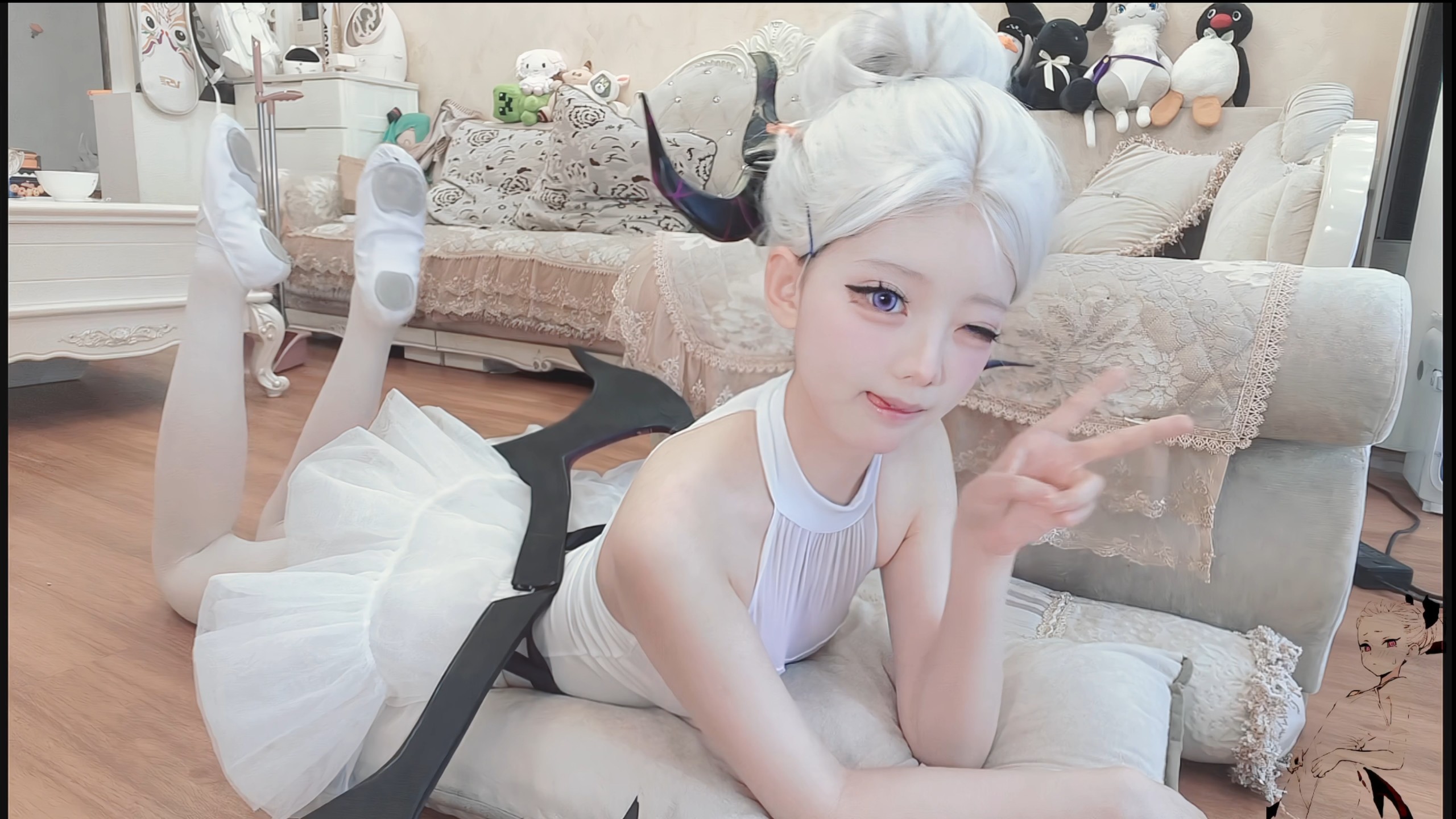 小孩发着玩的
