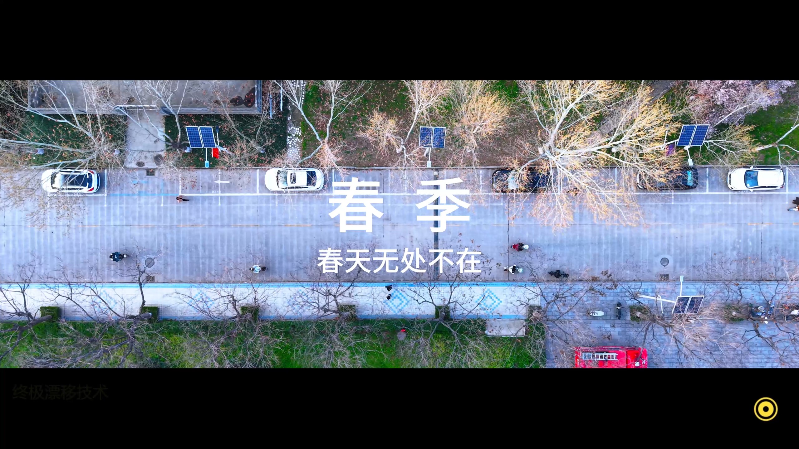 当我用地平线的方式打开校园的春天