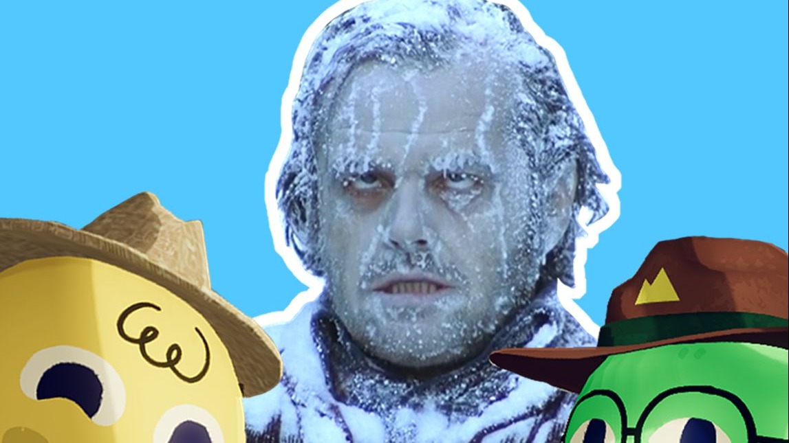 世界速通💀跟老外困在雪山一个多月了