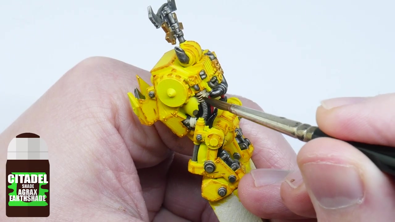HOW TO PAINT yellow ORK Mega ARMOUR (it's easier than you think, let me