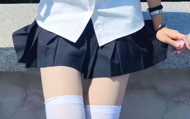 jk white silk knee high like it