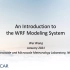 有字幕_WRF Tutorial Presentations for the January 2021 session 