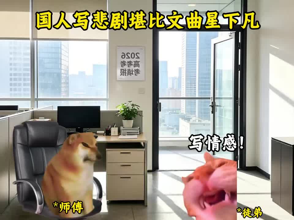 国人写悲剧堪比文曲星下凡