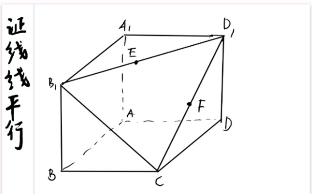 【立体几何】【小题系列】证明线线平行