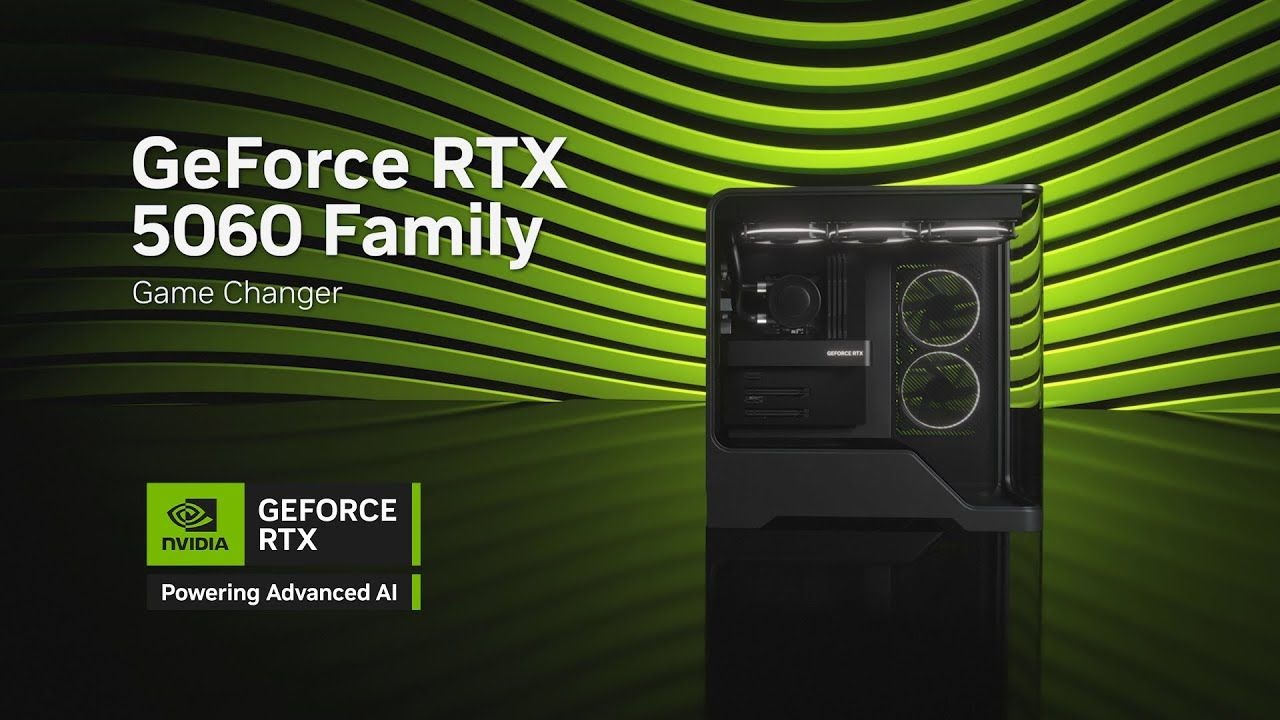 英伟达 RTX 5060 系列显卡官方宣传片：适合所有游戏玩家的 Blackwell RTX | 来源：NVIDIA GeForce