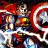 超人举起雷神锤，扛起美队的盾牌，漫威大战DC！