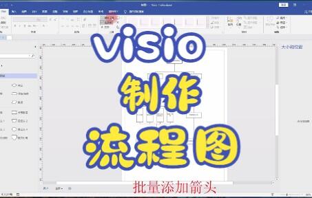 visio流程图的制作