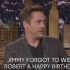 【Jimmy Fallon】Emotional Interview with Robert Downey Jr.