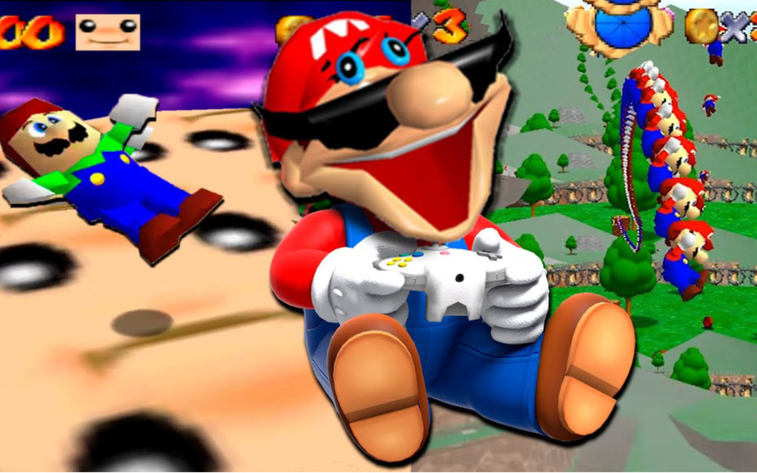 【SMG4】马里奥玩鬼畜马里奥64（搬运）