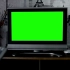绿幕抠像高清免费视频手机剪辑素材电视机换频道