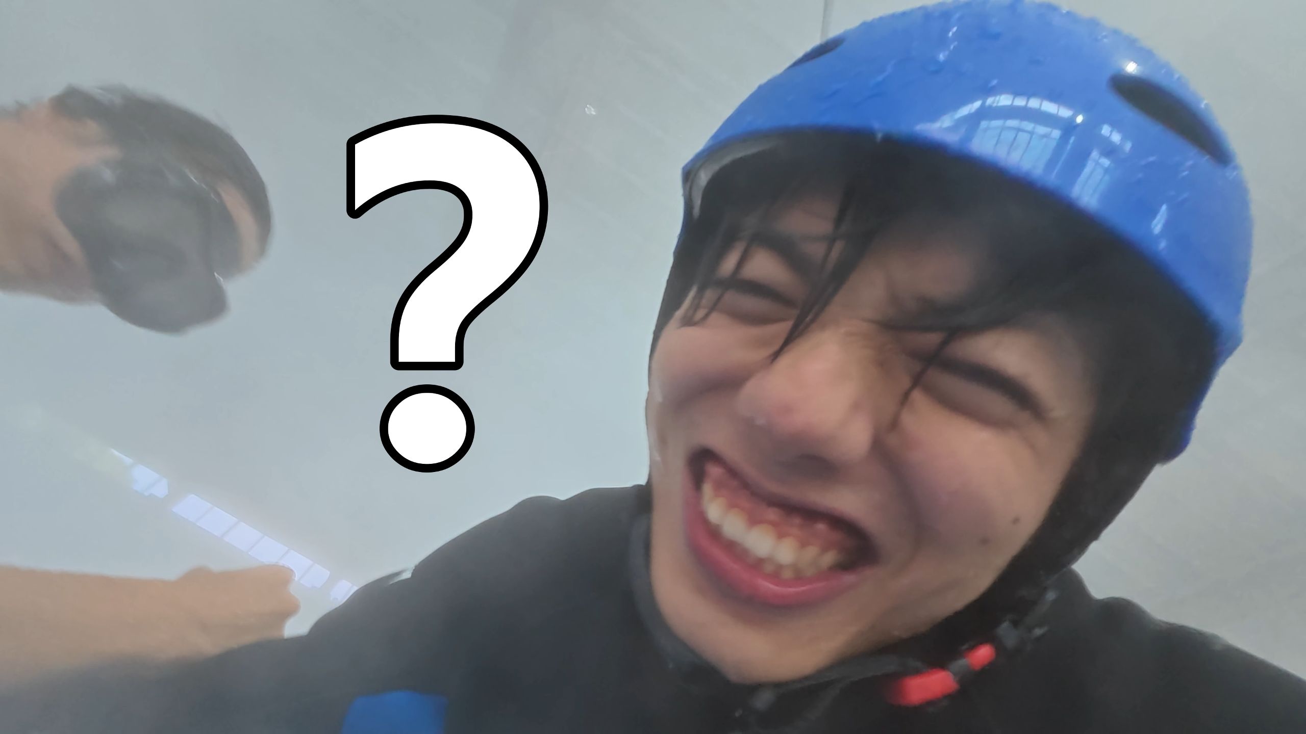 末日体验！100斤撞上14级台风，我会被直接吹飞吗？