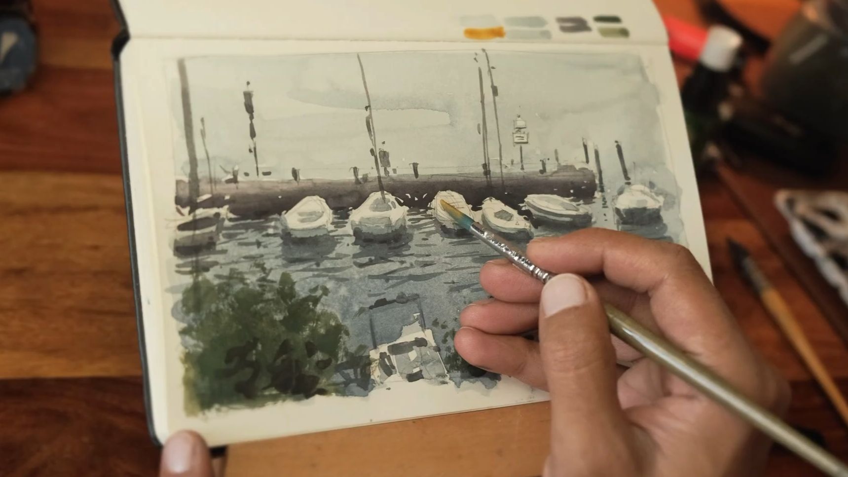 大家都说“别用这个做水彩”……我不同意！原因如下 -- Niaz Hannan Watercolors