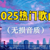 2025年最火的40首热门歌曲合集，好听的音乐合集
